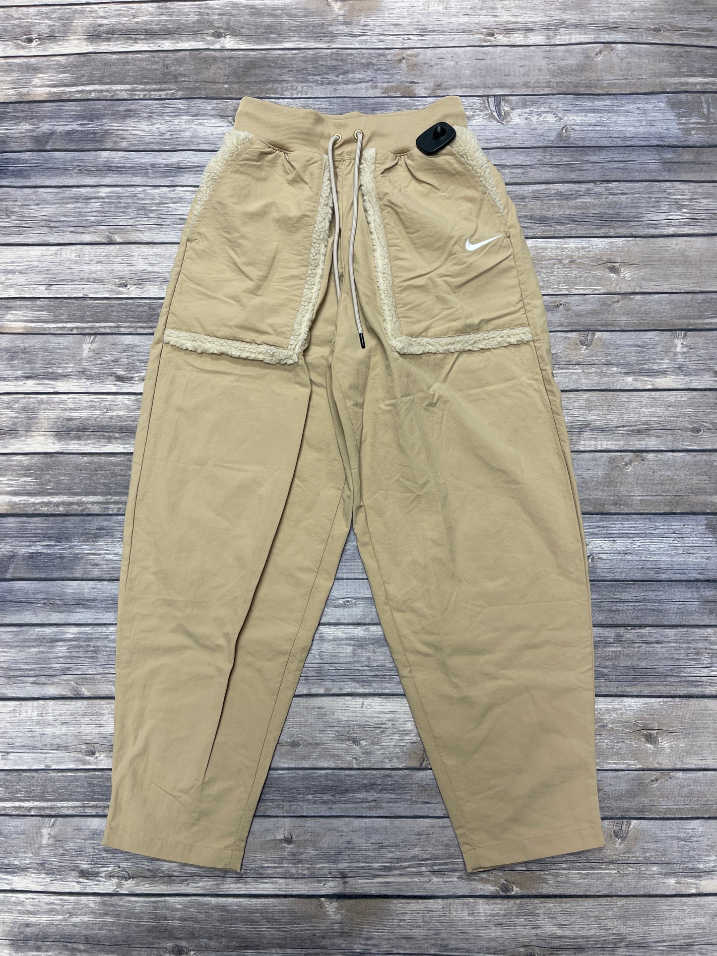 Athletic Pants By Nike In Brown, Size: Xs