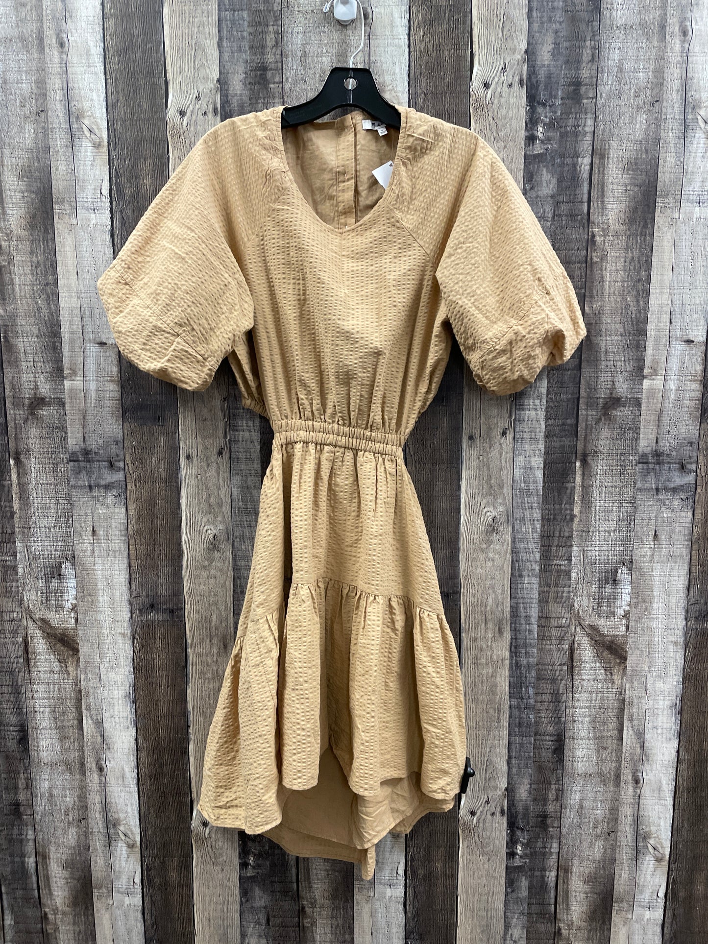 Dress Casual Midi By Madewell In Brown, Size: S