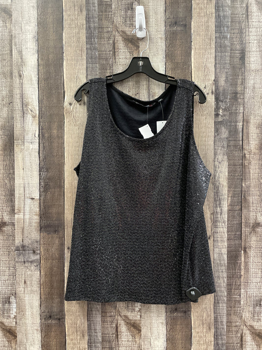 Tank Top By Cme In Black, Size: 3x