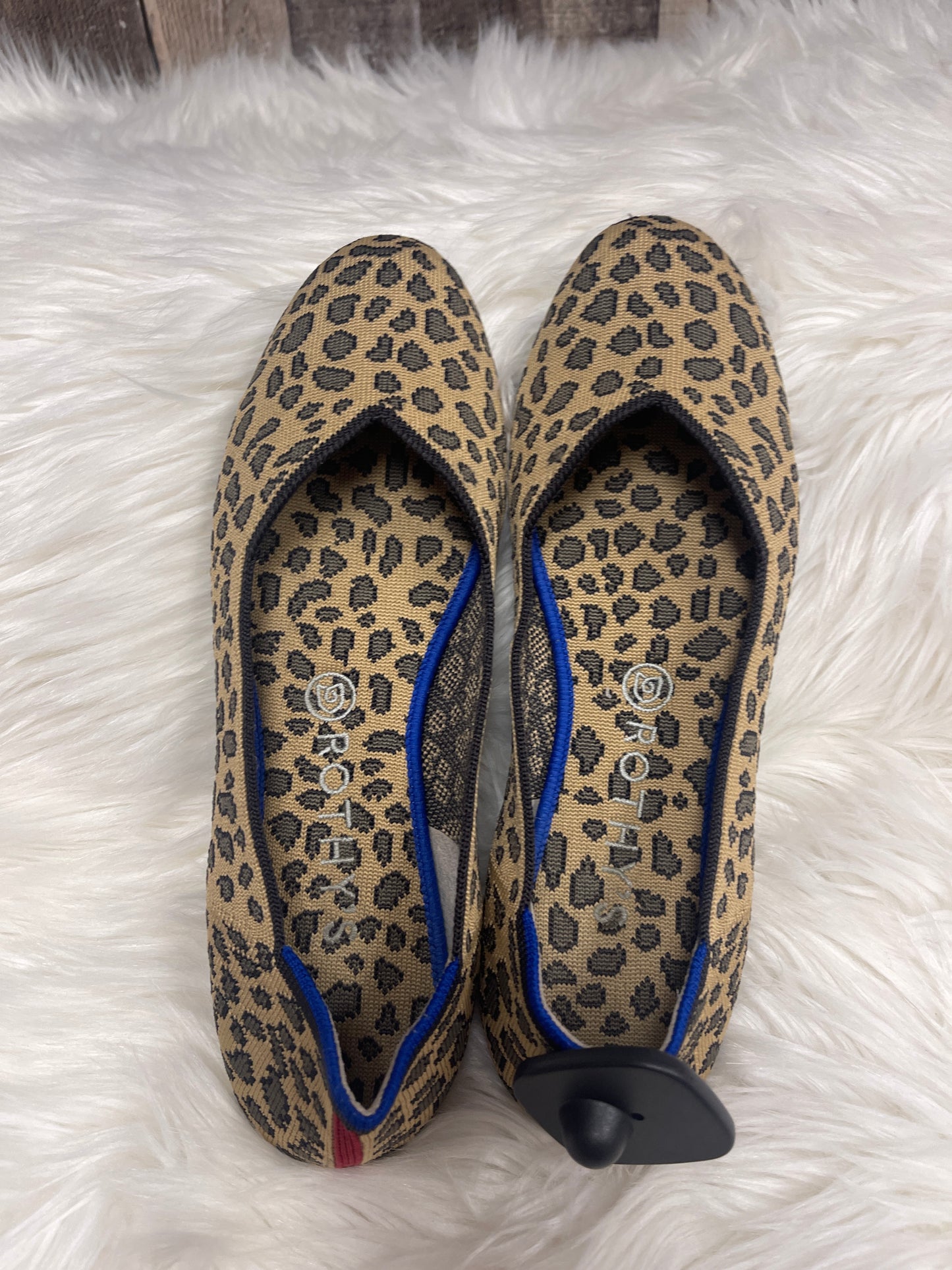 Shoes Luxury Designer By Rothys In Animal Print, Size: 10