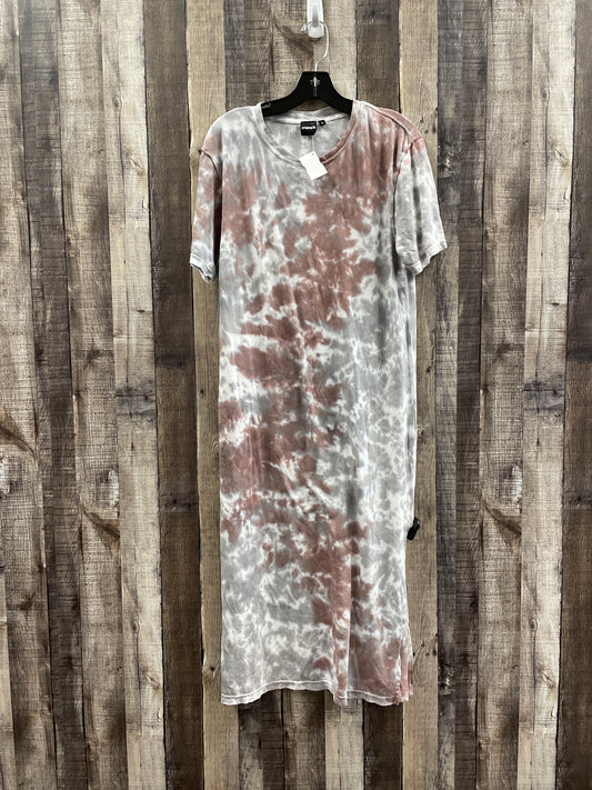 Dress Casual Maxi By Mono B In Tie Dye Print, Size: M