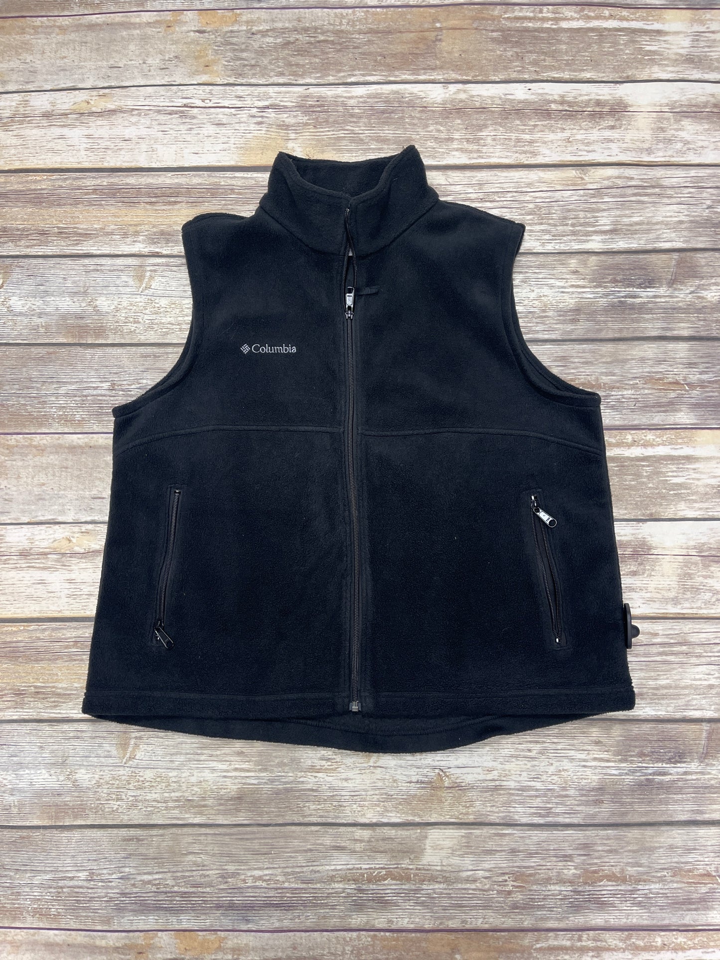 Vest Fleece By Columbia In Black, Size: 1x