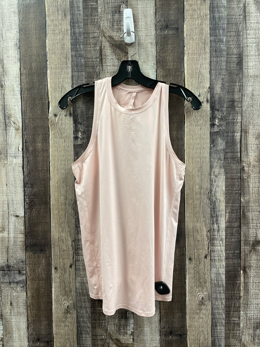 Athletic Tank Top By Lululemon In Pink, Size: S