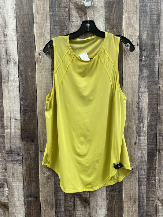 Athletic Tank Top By Lululemon In Green, Size: M