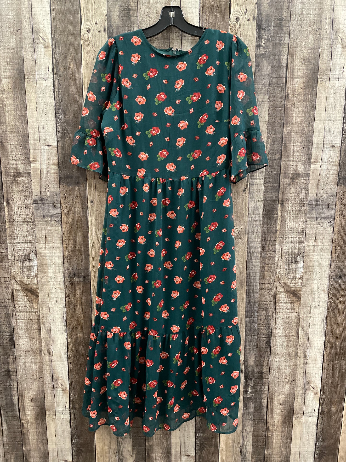 Dress Casual Maxi By Loft In Green, Size: Xs