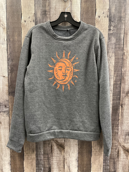 Sweatshirt Crewneck By Cmf In Grey, Size: M