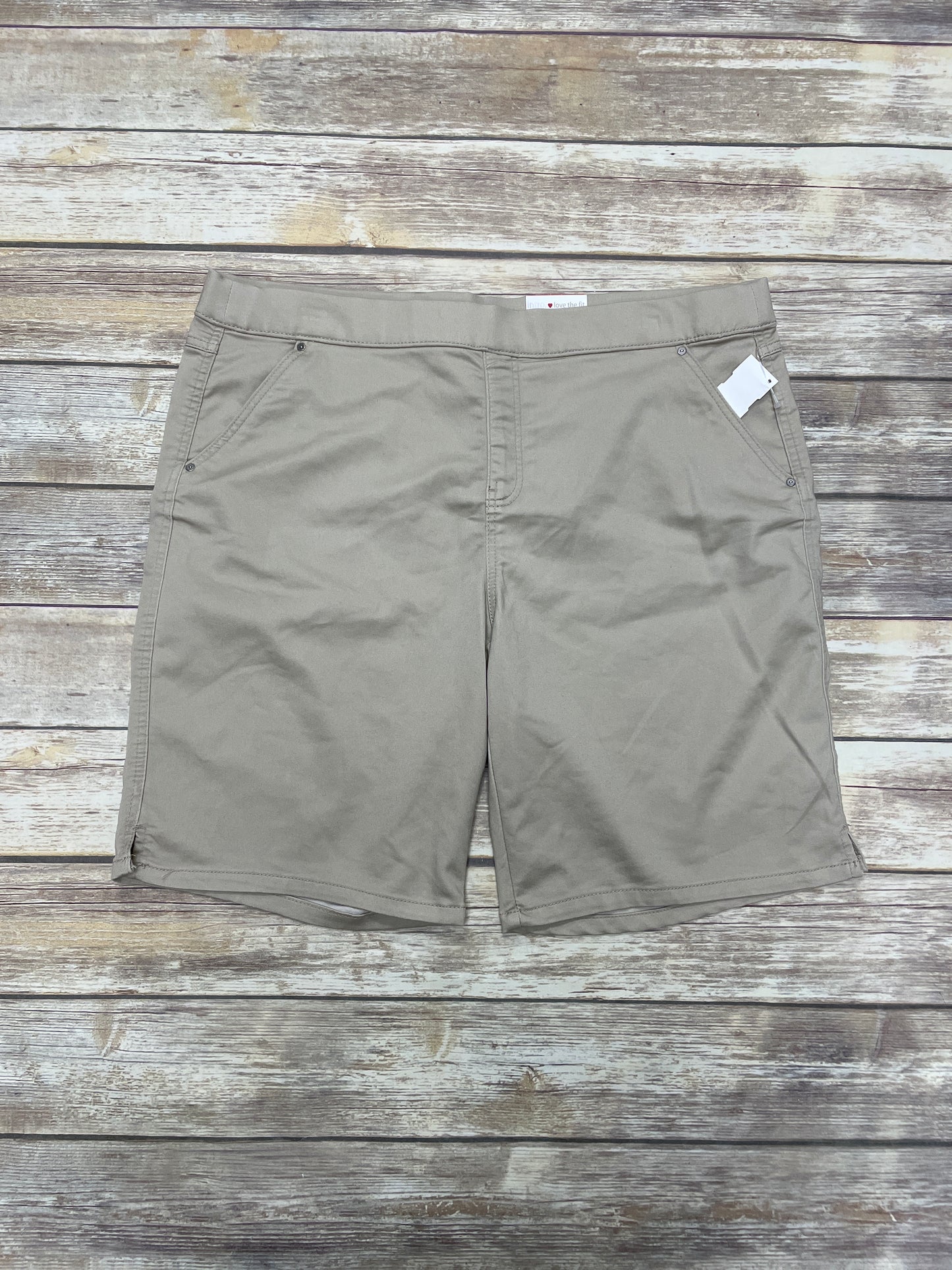 Shorts By Intro In Beige, Size: 18