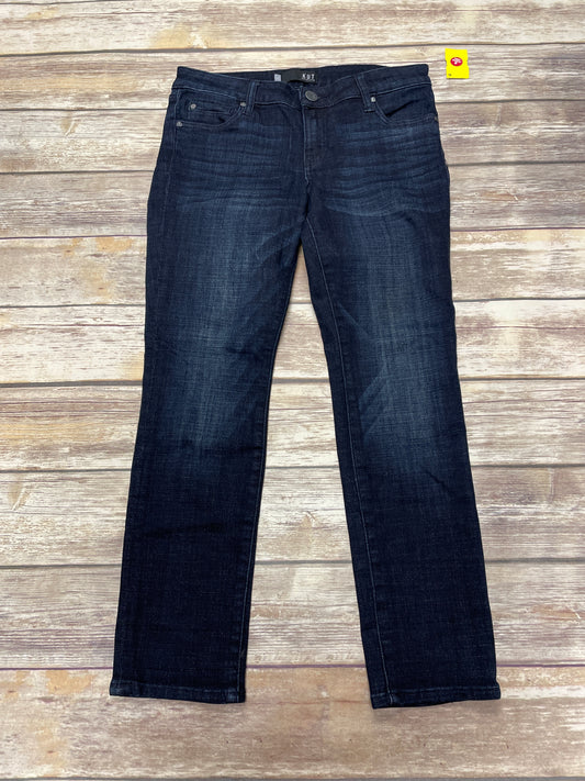 Jeans Skinny By Kut In Blue Denim, Size: 4p