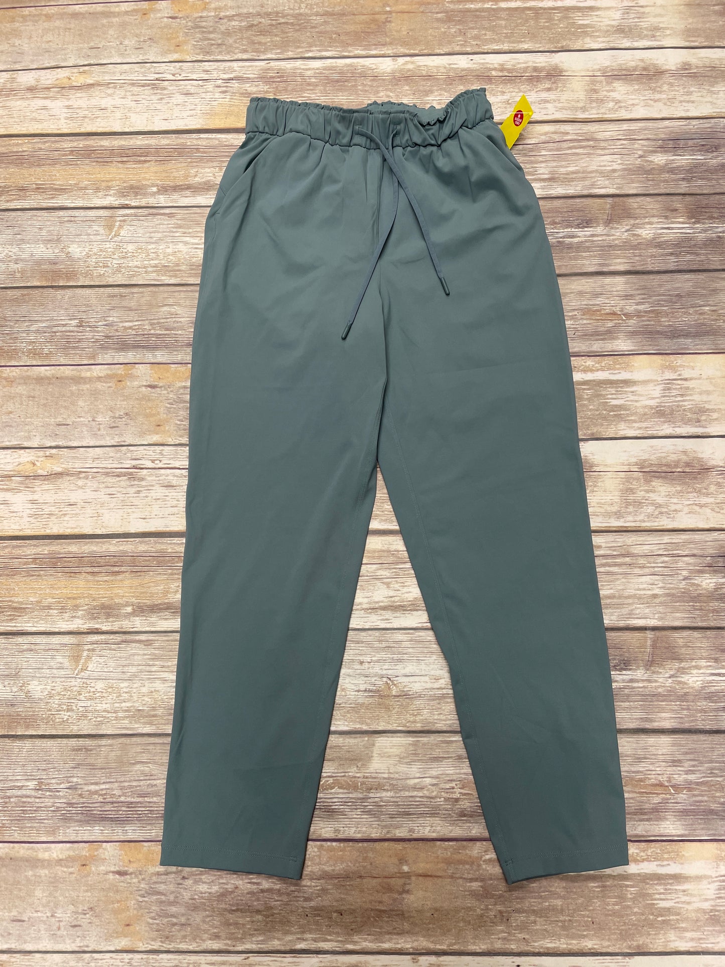 Athletic Pants By Lululemon In Green, Size: 6