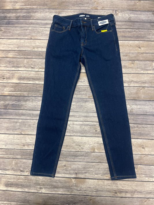 Jeans Skinny By Old Navy In Blue Denim, Size: 8p