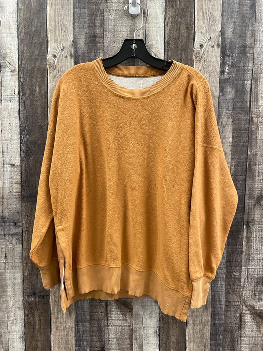 Sweatshirt Crewneck By Aerie In Bronze, Size: S