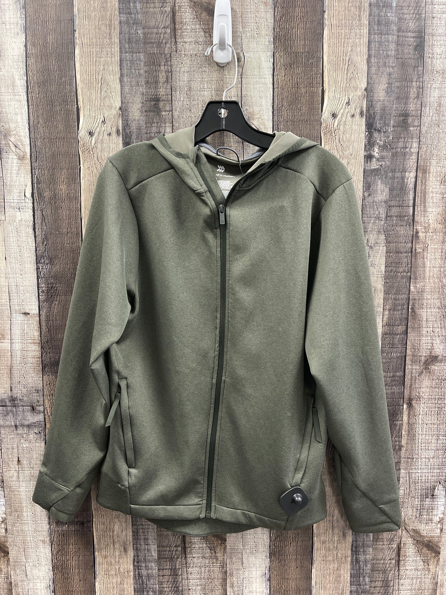 Athletic Jacket By All In Motion In Green, Size: S