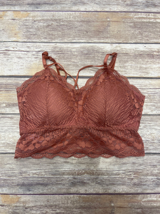 Bralette By Cme In Orange, Size: L