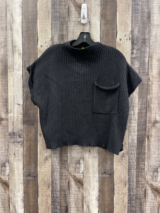 Vest Sweater By Entro In Black, Size: M