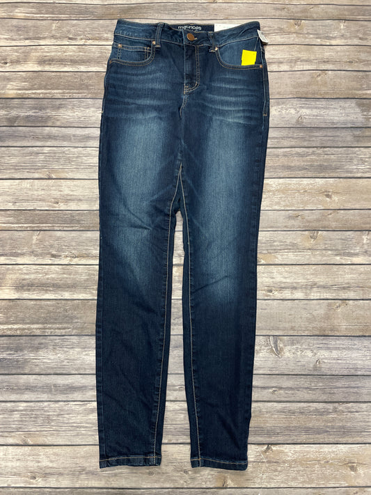 Jeans Skinny By Maurices In Blue Denim, Size: 6