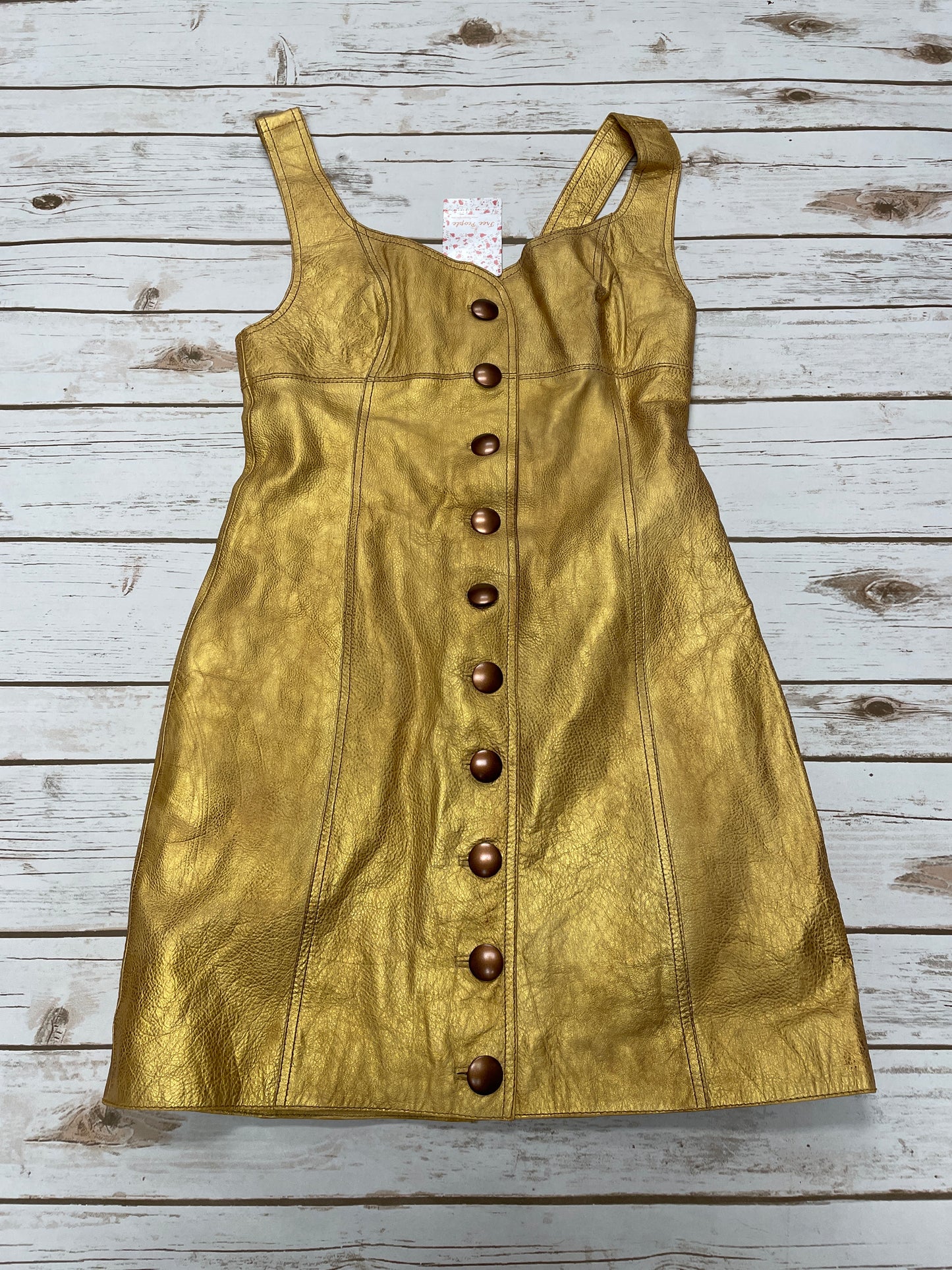 Dress Casual Short By Free People In Gold, Size: S