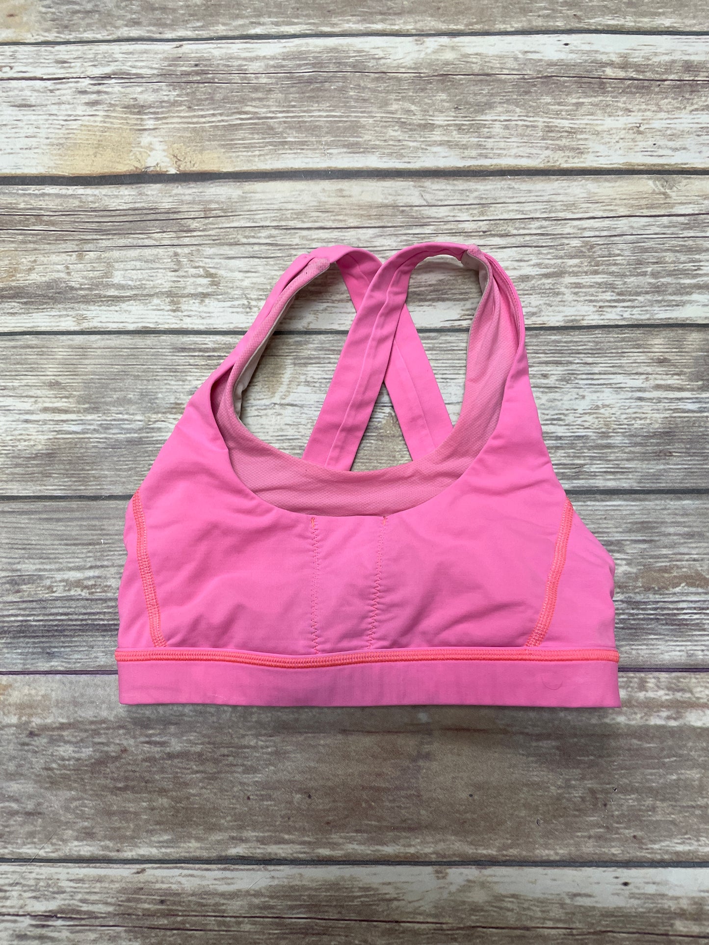 Athletic Bra By Lululemon In Pink, Size: 4