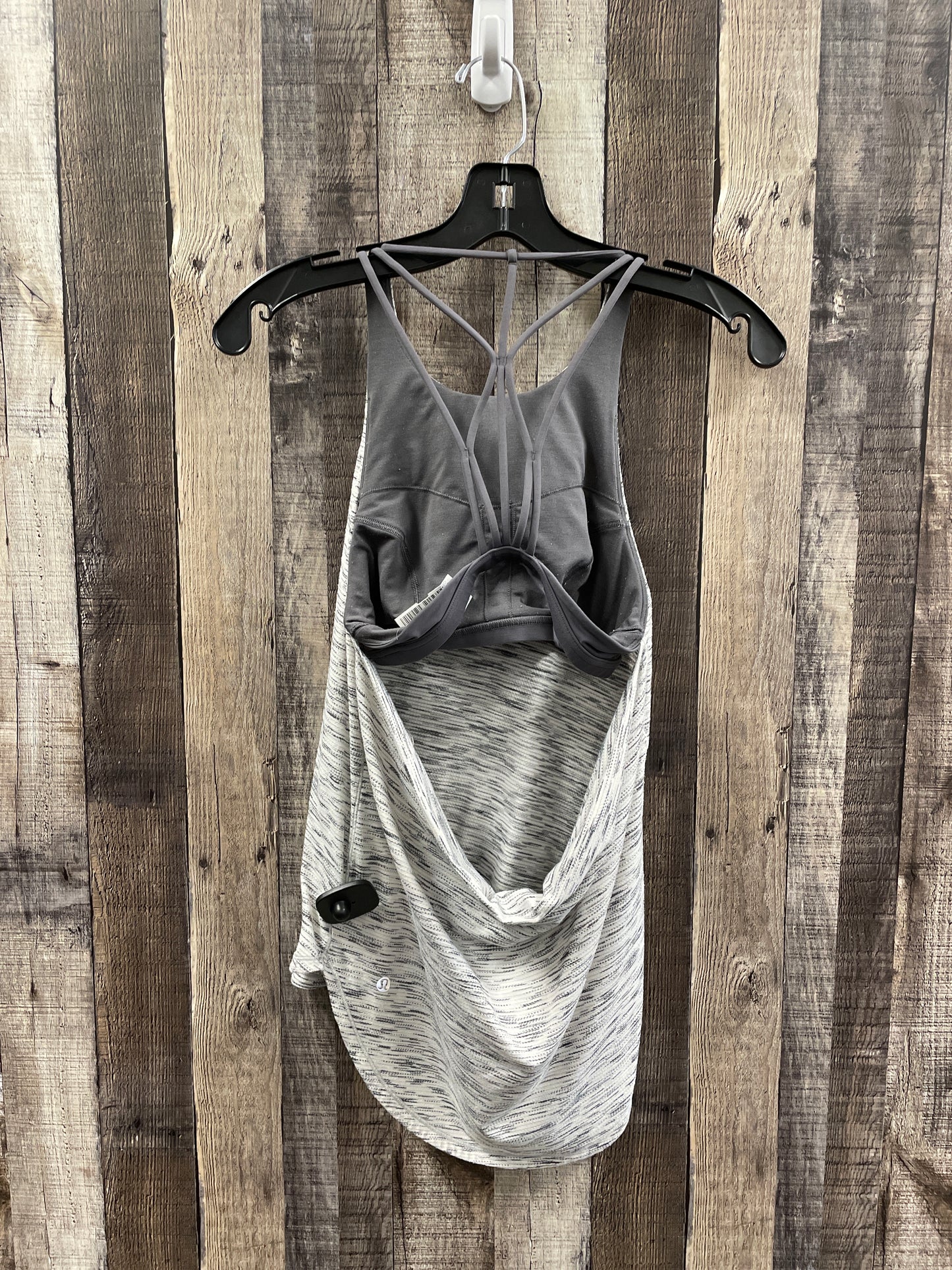 Athletic Tank Top By Lululemon In Grey, Size: 4