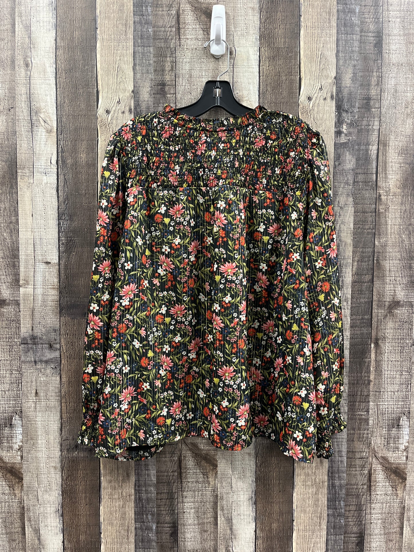 Top Long Sleeve By Old Navy In Multi-colored, Size: Xxl