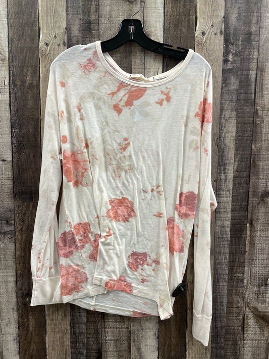 Top Long Sleeve By We The Free In Floral Print, Size: M