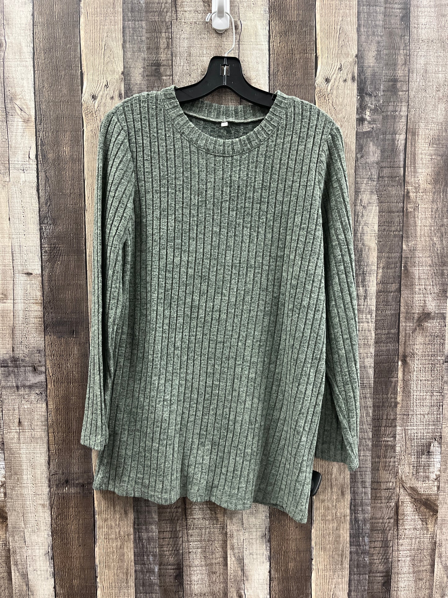 Tunic Long Sleeve By Cmf In Green, Size: S