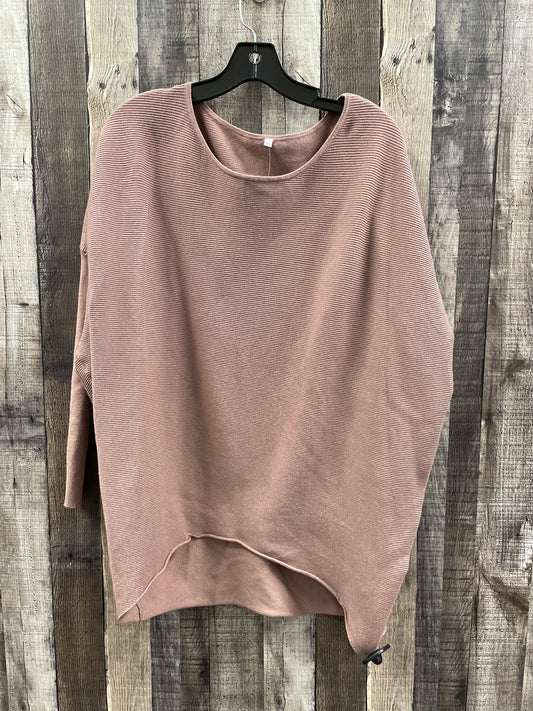 Top Long Sleeve By Cmf In Brown, Size: M