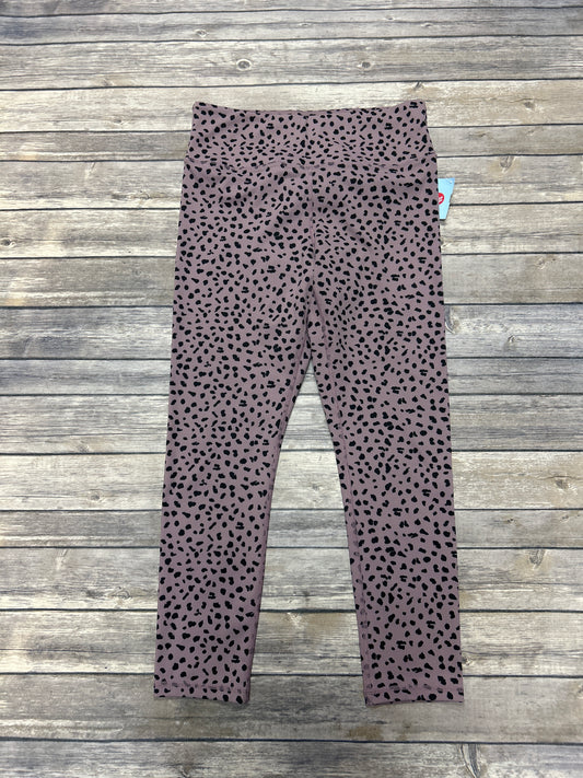 Athletic Leggings By Zyia In Animal Print, Size: S