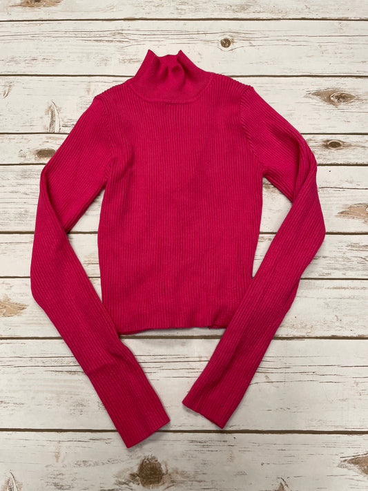 Top Long Sleeve By Mustard Seed In Pink, Size: M