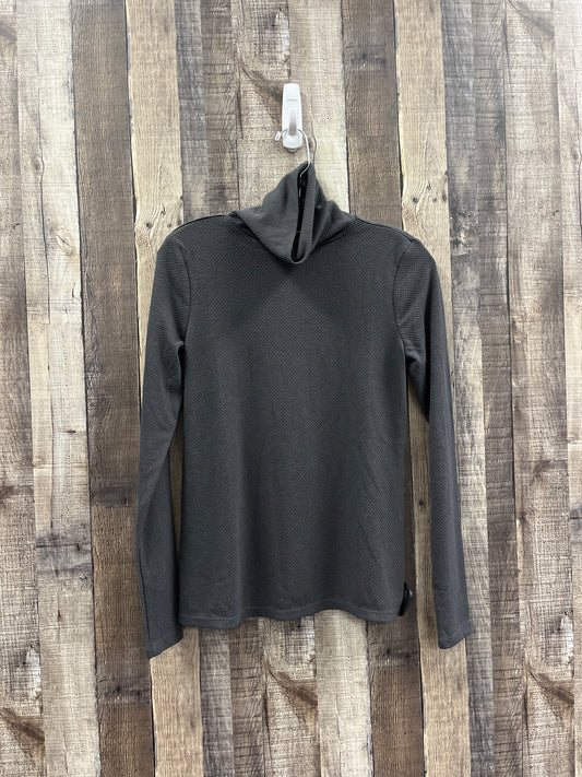 Top Long Sleeve By Loft In Grey, Size: Xs