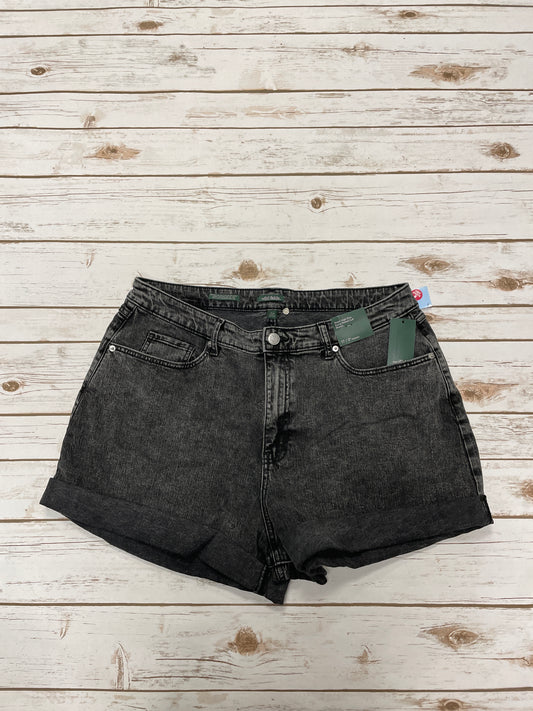 Shorts By Wild Fable In Black Denim, Size: 16