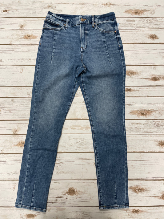 Jeans Skinny By Express In Blue Denim, Size: M