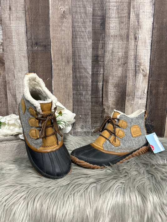 Boots Snow By Sorel In Grey, Size: 8