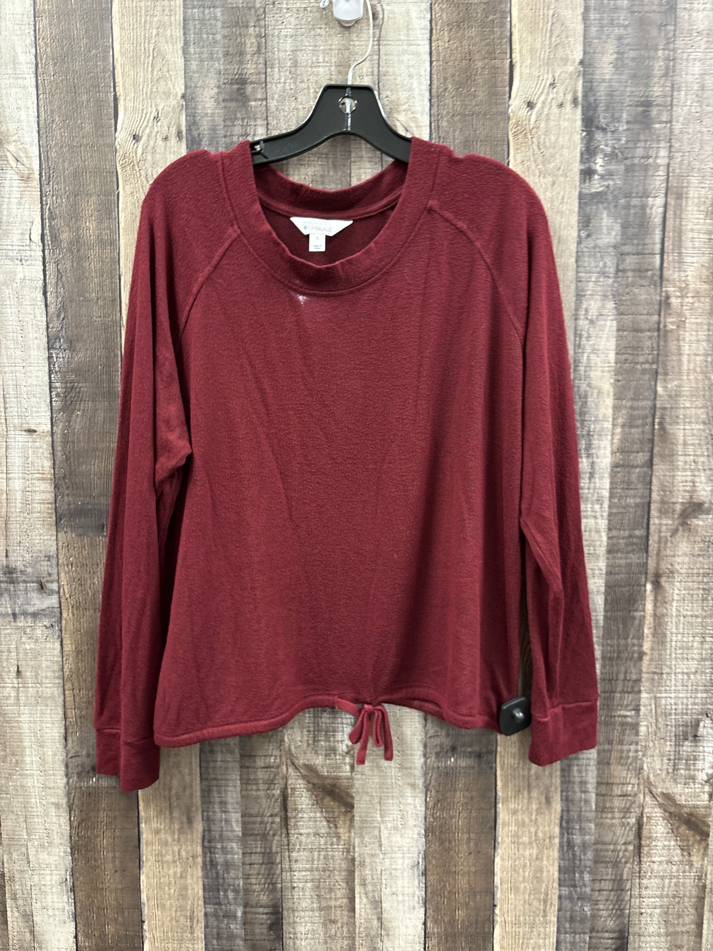 Top Long Sleeve By Market & Spruce In Red, Size: Xl