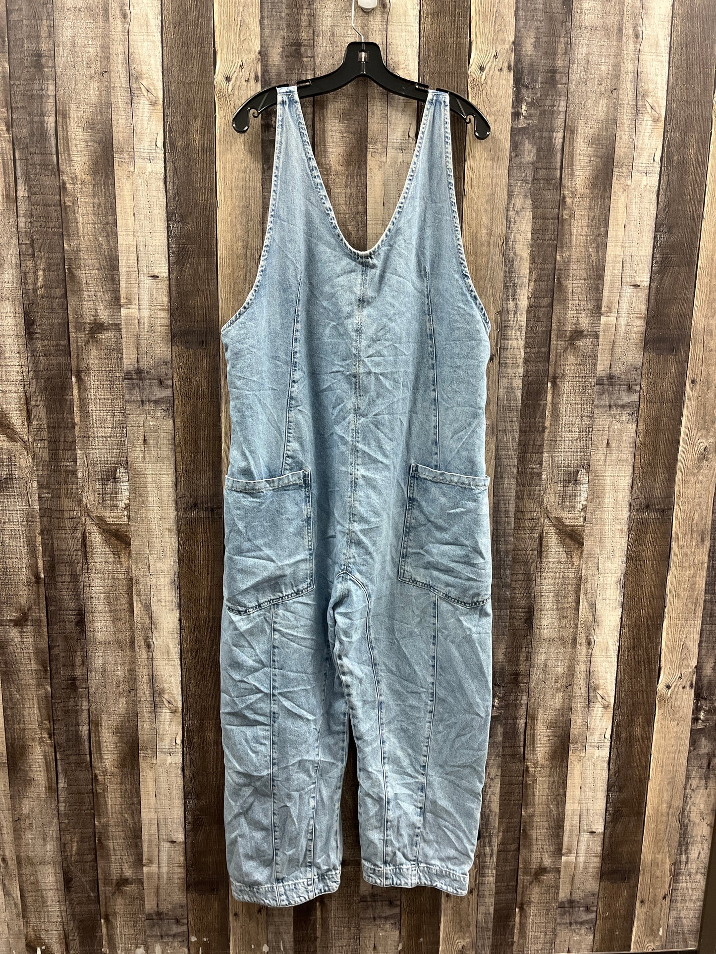 Jumpsuit By We The Free In Blue Denim, Size: Xl