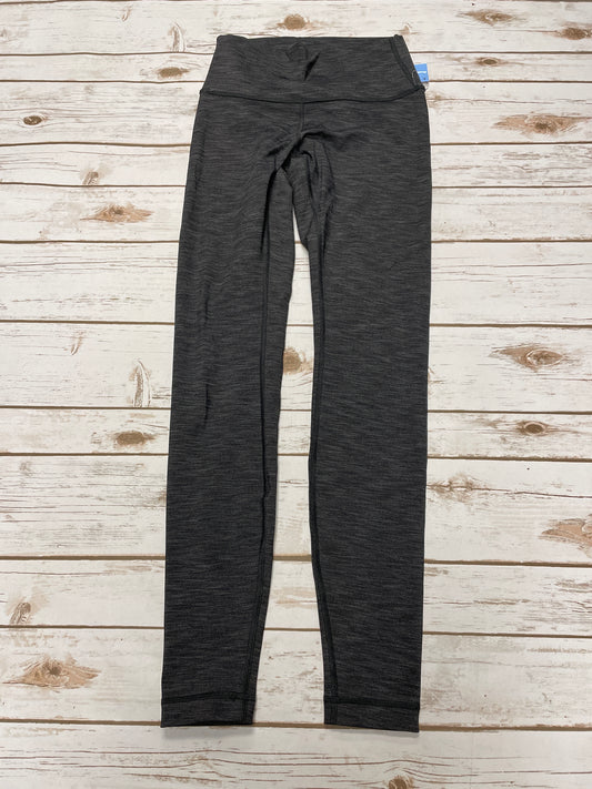 Athletic Leggings By Lululemon In Grey, Size: 4