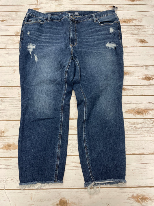 Jeans Skinny By Old Navy In Blue Denim, Size: 24