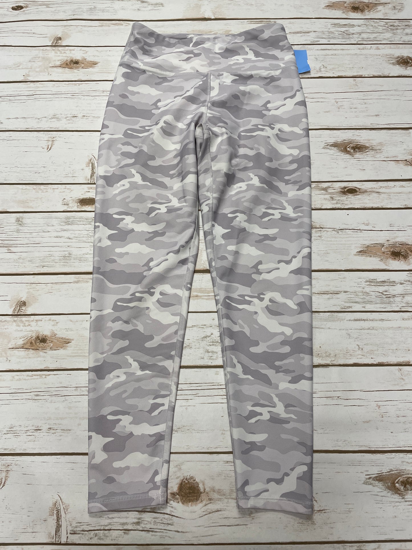 Athletic Leggings By Kyodan In Camouflage Print, Size: M