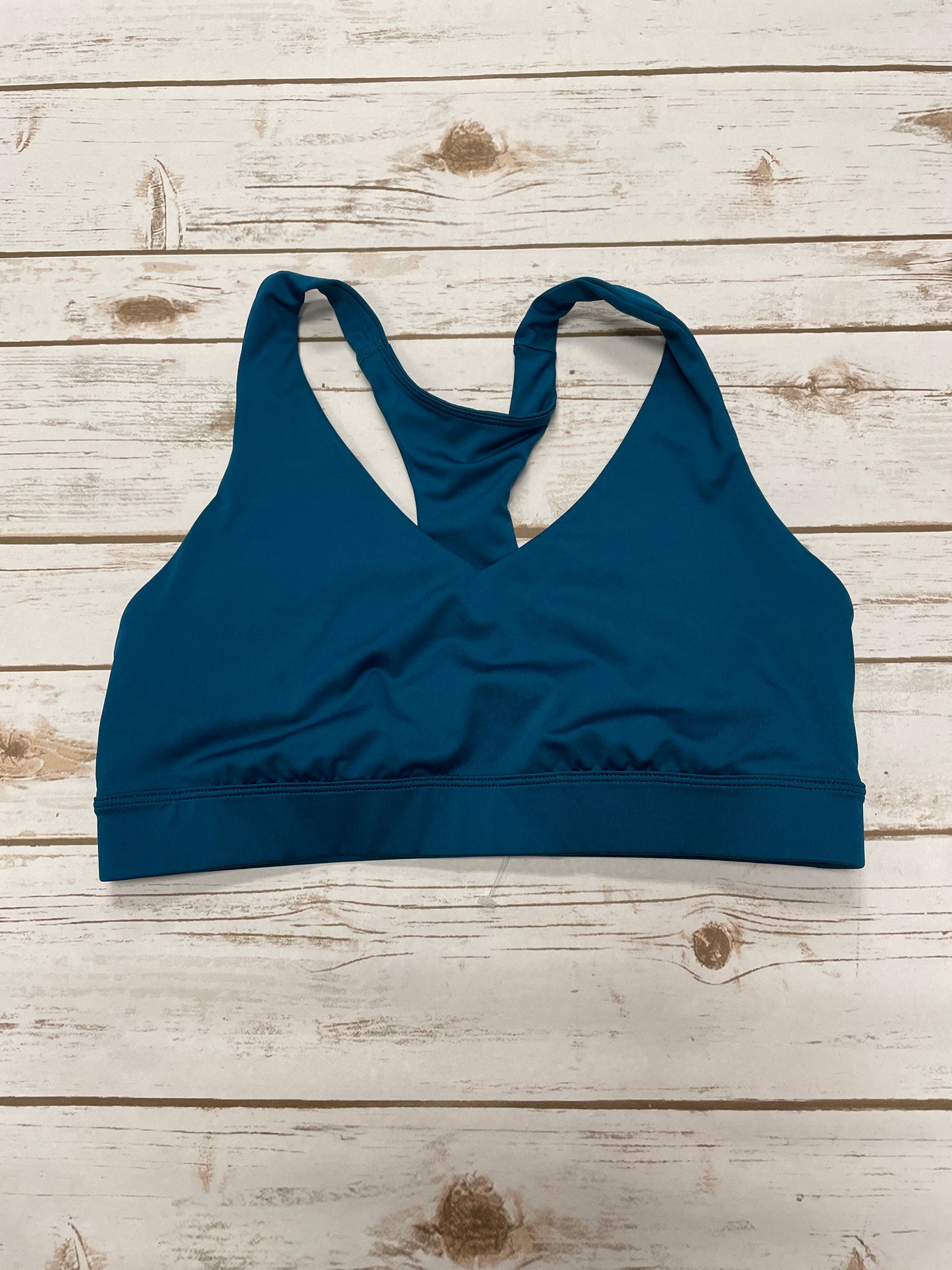 Athletic Bra By Tek Gear In Teal, Size: L