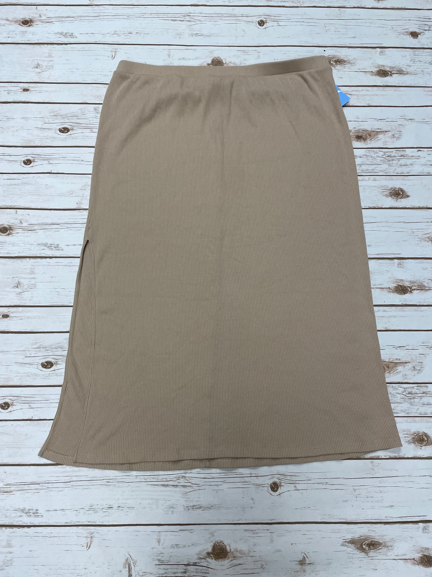 Skirt Maxi By Old Navy In Tan, Size: 3x