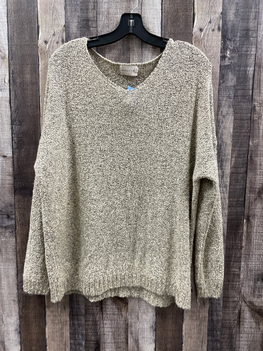 Sweater By Dreamers In Tan, Size: M