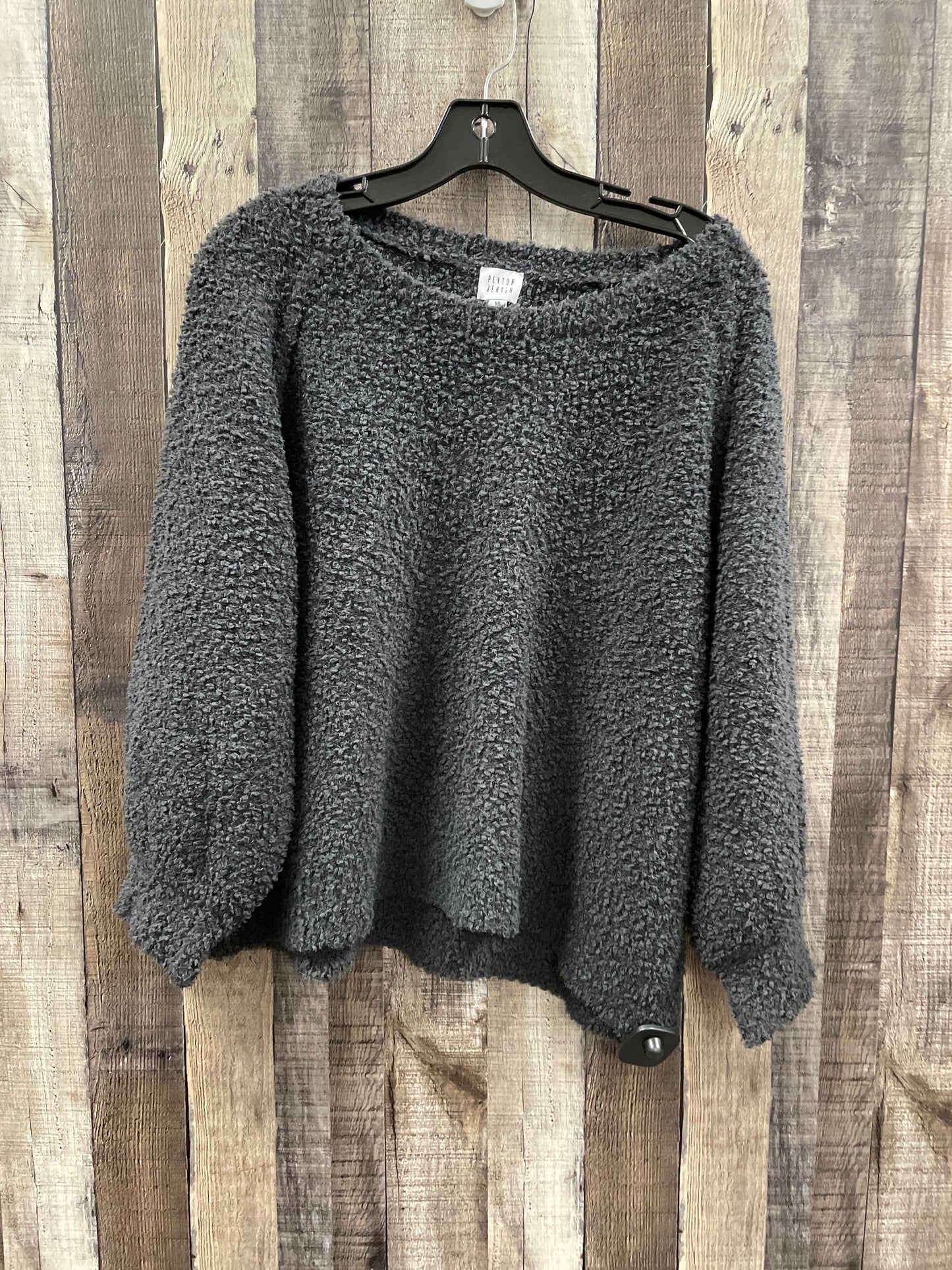 Sweater By Peyton Jensen In Grey, Size: M