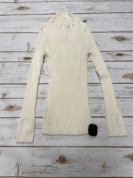 Top Long Sleeve By Loft In Beige, Size: M