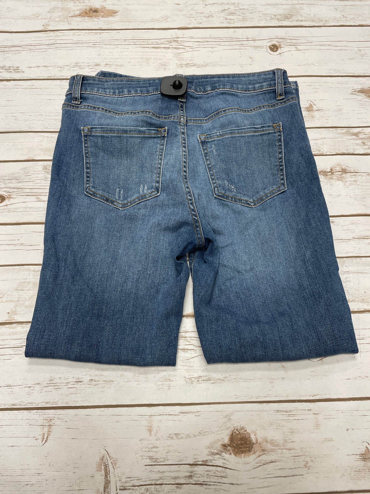 Jeans Straight By Harper In Blue Denim, Size: 6