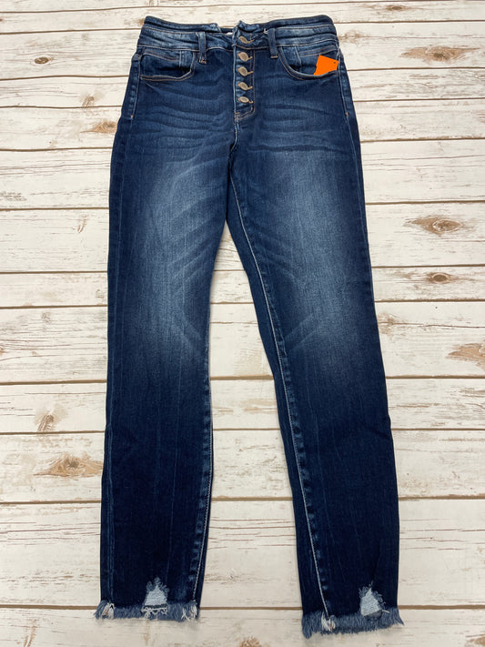 Jeans Skinny By Kancan In Blue Denim, Size: 4