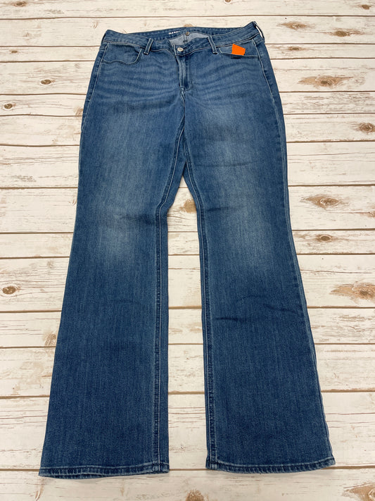 Jeans Boot Cut By Old Navy In Blue Denim, Size: 12