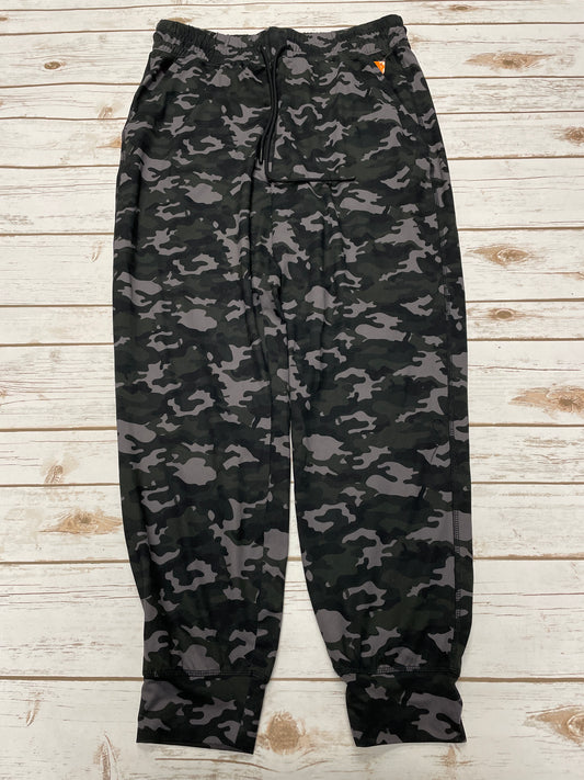 Athletic Pants By Fabletics In Camouflage Print, Size: L