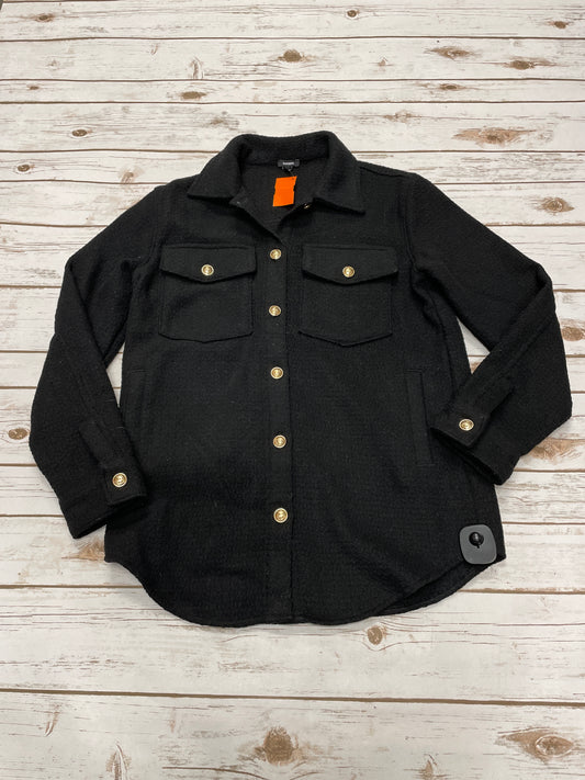 Jacket Shirt By Express In Black, Size: Xs