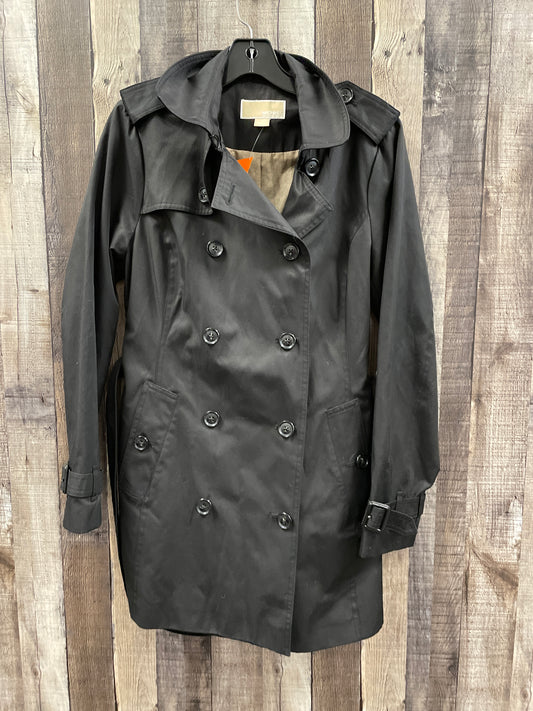 Coat Designer By Michael Kors In Black, Size: M