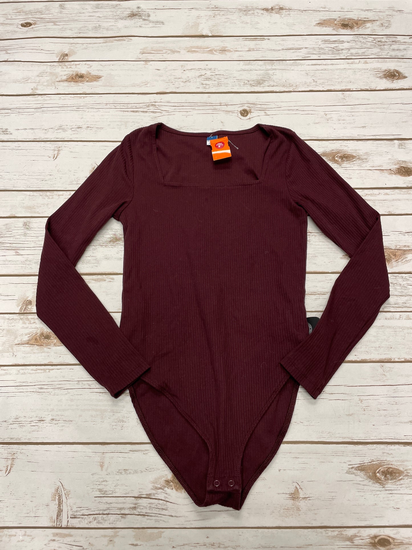 Bodysuit By Old Navy In Maroon, Size: S