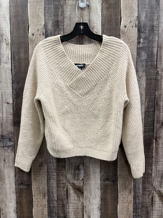 Sweater By Express In Beige, Size: S